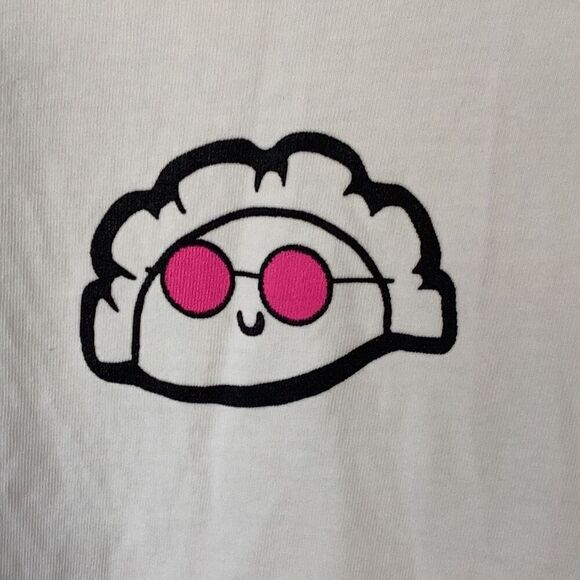 Ms. Chi White Dumpling T-Shirt Large - Picture 4 of 5